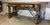 18th Century Baroque Farm Refectory Desk Table With Two Drawers & Stretchers For Sale - Image 9 of 13
