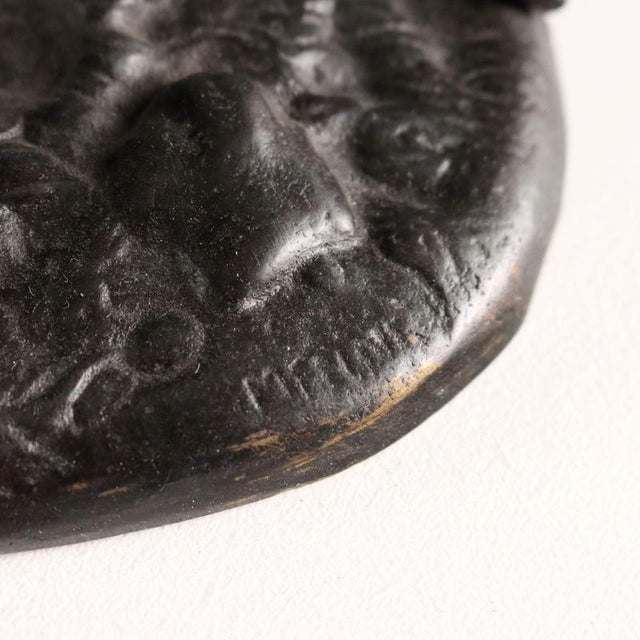 Black Bronze Prancing Horse Figurine For Sale - Image 8 of 9