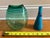 Lot of 2 Signed Vintage Studio Art Glass Vases – Tricia Allen (1986) & John Burchetta (1994) Up for sale is a beautiful,...