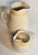 Two sweet Mid-century farmhouse pitchers- a regular pitcher and it's mini-me creamer. These were found with some...