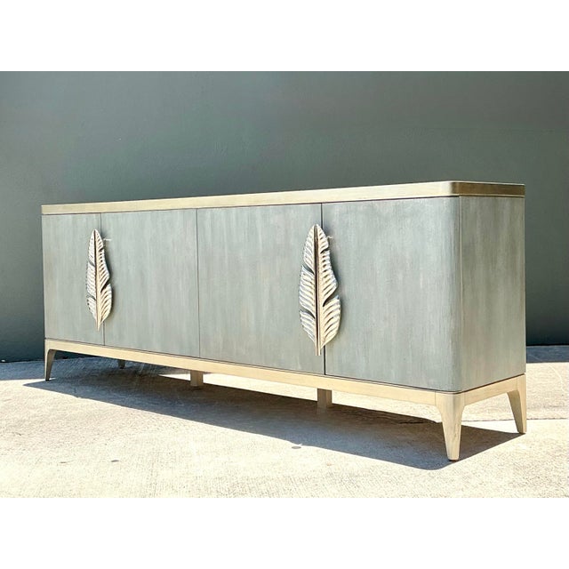 Vintage Caracole Leaf Credenza For Sale - Image 10 of 12