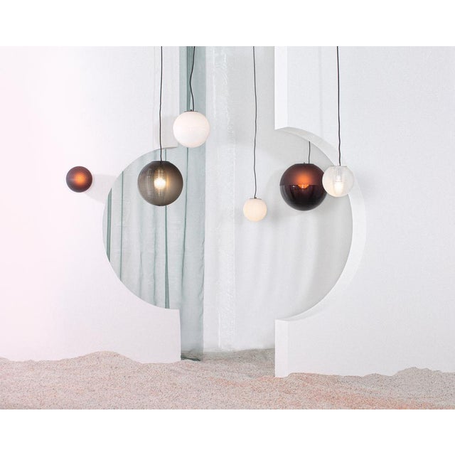 Metal Big Stellar Pendant Light in Smoky Grey by Sebastian Herkner For Sale - Image 7 of 11