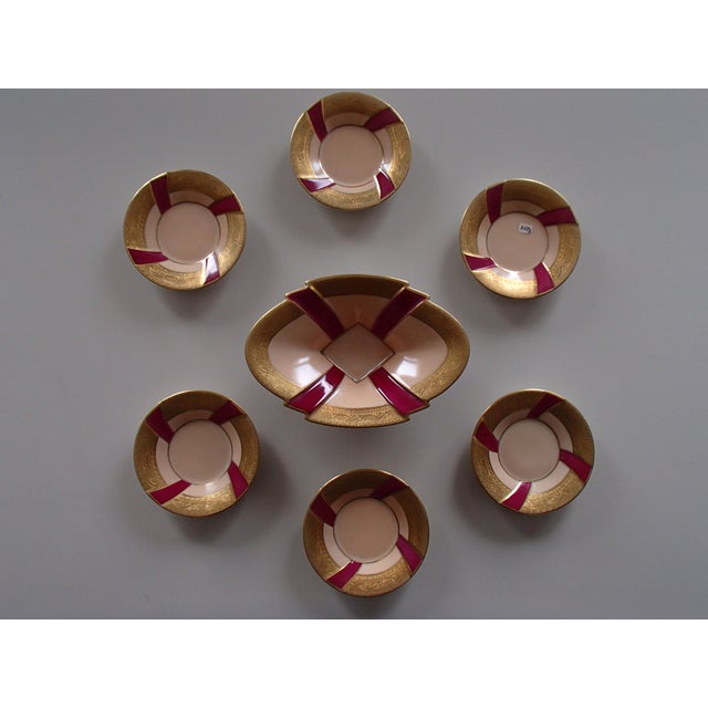 Vintage Chocolate Set, 1930s, Set of 7 For Sale - Image 9 of 15