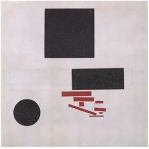 Kazimir Malevich Lithographic Print "Suprematistische Komposition" C. 1996