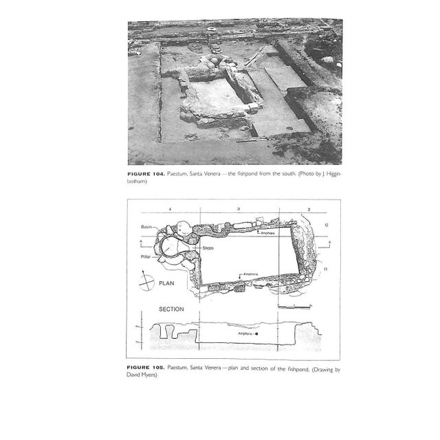 Paper "Piscinae: Artificial Fishponds in Roman Italy" 1997 Higginbotham, James For Sale - Image 7 of 12
