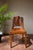Wood Antique Carved Wood and Leather Chair For Sale - Image 7 of 7