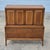 This is a mid century modern highboy chest of drawers attributed to Broyhill, circa 1960s. The original brass label is...