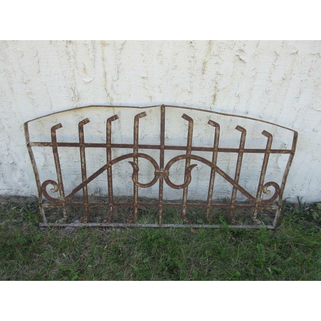 Wonderful piece of architecture. Heavy, tight and sturdy.. Piece does show signs of age related wear including rust,...