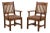 Pair Stickley Mission Oak Arts & Crafts Armchairs For Sale