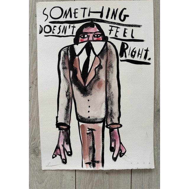 Eamonn O'Boyle, Something Doesn't Feel Right, Amsterdam, 2024, Artwork on Paper For Sale - Image 15 of 15