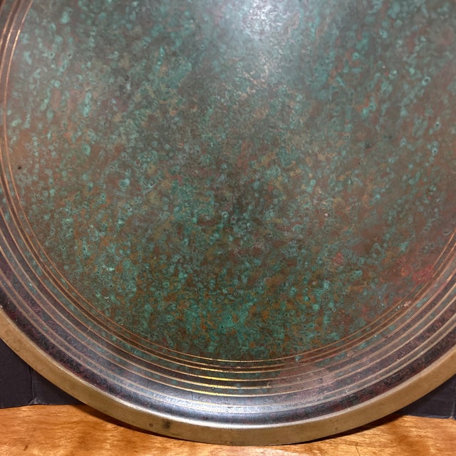 Vintage Bronze Carl Sorenson Tray For Sale - Image 6 of 7