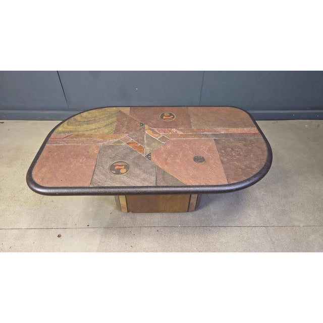 Coffee Table in the style of Paul Kingma, 1980s For Sale - Image 13 of 14
