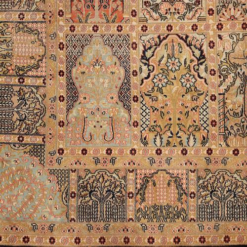 Vintage Indian Srimagar Rug For Sale - Image 5 of 8