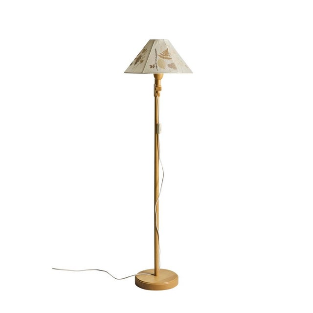 1940s Mid-Century Staken Adjustable Floor Lamp by Carl Malmsten, Sweden, 1940s For Sale - Image 5 of 9