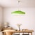 Mid-Century Modern Large Vintage Space Age UFO Pendant Lamp in Green Acrylic, 1970s For Sale - Image 3 of 18