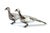 Couple of Silver Peacocks with Reliefs and Applications, Set of 2 For Sale - Image 9 of 9