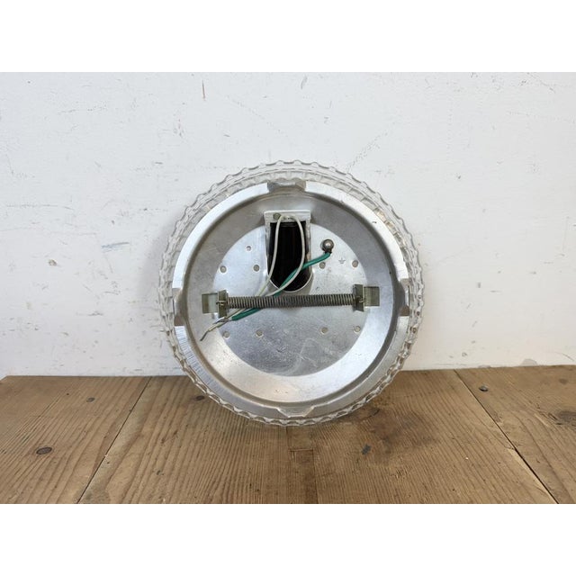 Vintage Glass Ceiling Light, 1970s For Sale - Image 16 of 18