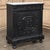 19th Century French Napoleon III Ebonized Neoclassical Cabinet With Carrara Marble For Sale - Image 4 of 18