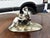Porcelain Group of Nude Putti & the Goat Amalthea on Wooden Display Stand For Sale - Image 12 of 16