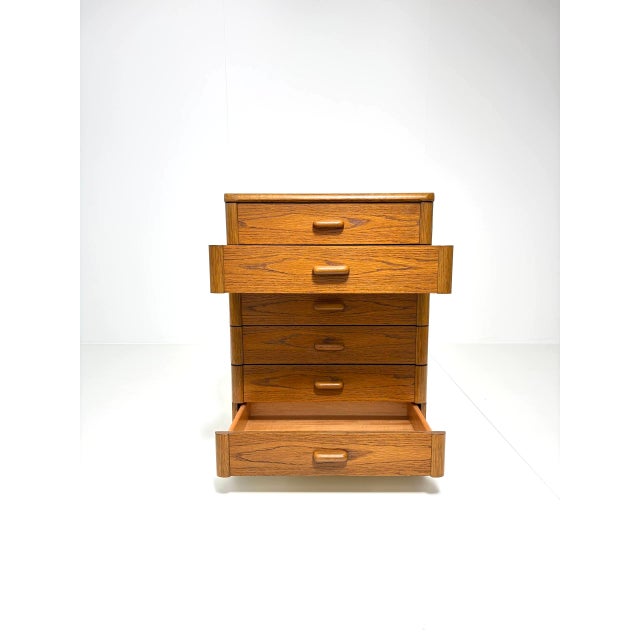 Rondo Chest of Drawers in Rustic Oak from IRO-Möbel For Sale - Image 3 of 17