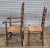 Brown Set of 6 Antique New England Ladderback Style Dining Chairs With Rush Seats For Sale - Image 8 of 8