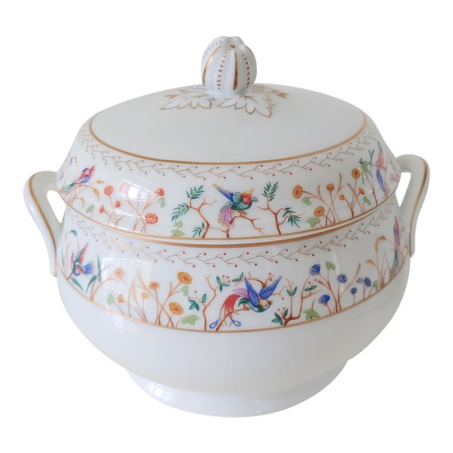 1990s Tiffany Audubon Soup Tureen For Sale