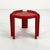 Red Side Table by Giotto Stoppino for Kartell, 1970s For Sale - Image 9 of 9