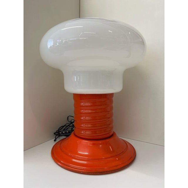 Space Age Mushroom Table Lamp For Sale - Image 4 of 4