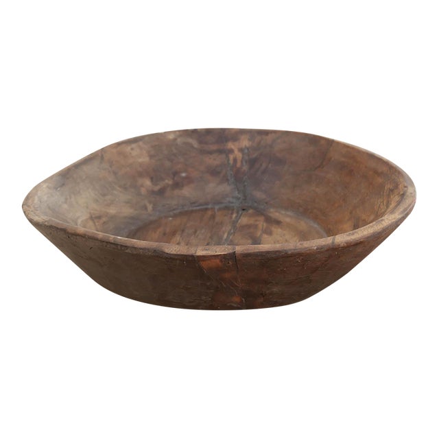 Vintage Farmhouse Round Kitchen Bowl For Sale