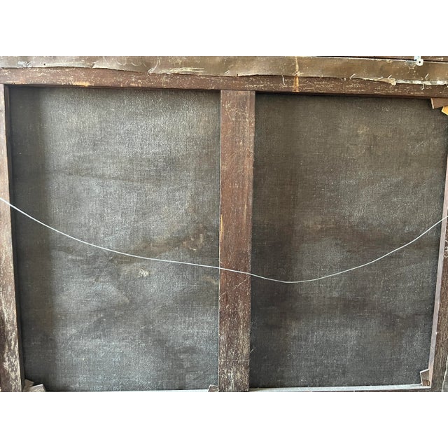 19th C., After Claude Lorrain "Embarkation of the Queen of Sheba" Oil on Canvas For Sale In Boston - Image 6 of 13