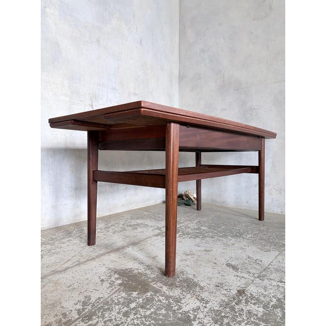 Mid-Century Modern Danish Metamorphic Elevator Coffee Table For Sale - Image 10 of 13