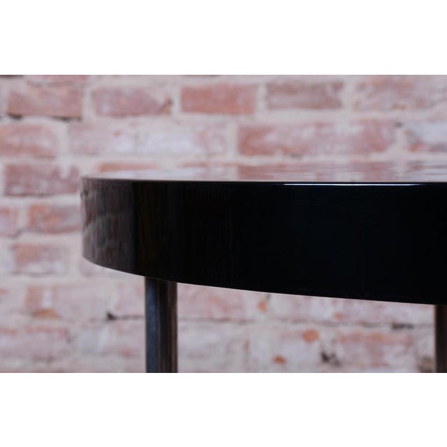 Czech Bauhaus Round Table in Chrome attributed to Slezák Factories, 1920s For Sale - Image 6 of 11