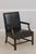 Hickory Chair Furniture Company Pair of Hickory Chair Co Leather Mahogany Armchairs For Sale - Image 4 of 17