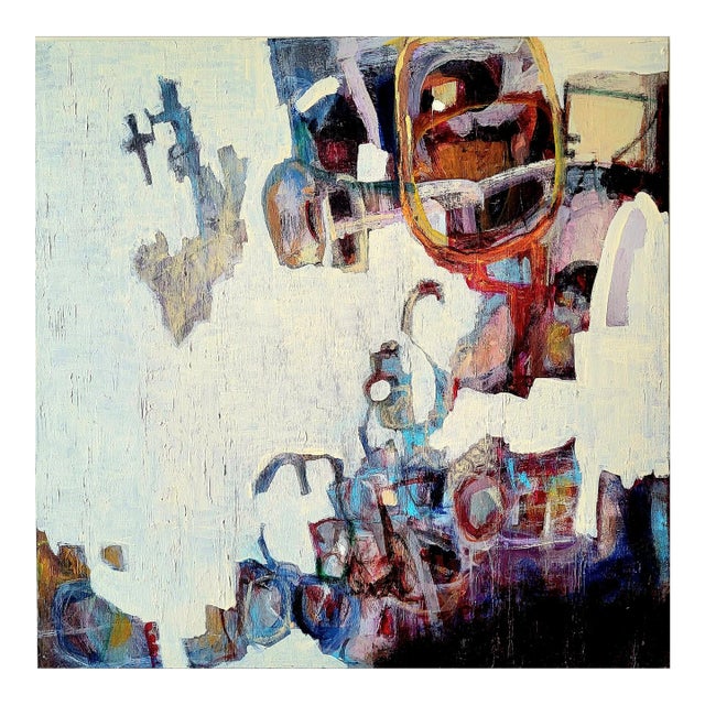 Untitled 2324, Abstract Expressionistic Painting by Lynn Christian For Sale