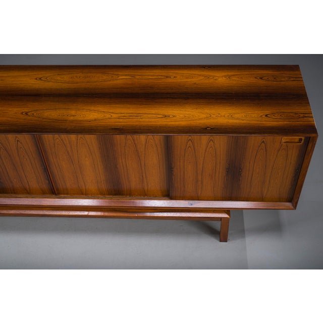 Large Danish Sideboard by Johannes Andersen for Christian Linneberg, 1960s For Sale - Image 4 of 18