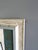 Textile Mid-Century Modern 'Green Vessels & House Form' Abstract Still Life Oil Painting by Swedish Artist Max Gregor Carlsson (1914-1996), Framed For Sale - Image 7 of 14