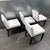 Restoration Hardware Restoration Hardware Morgan Fabric Dining Chairs, Set of Four For Sale - Image 4 of 12