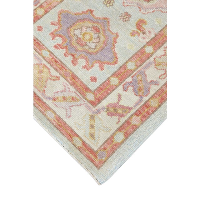 Modern Turkish Oushak Rug 2'10" x 4'9" For Sale In Houston - Image 6 of 10