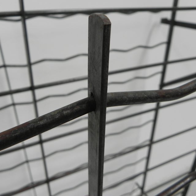 Industrial Rigidex Bottle Rack, 1950s For Sale - Image 3 of 18