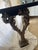 Mid Century Hollywood Regency Palm Console Table in Serge Roche Style For Sale - Image 13 of 15