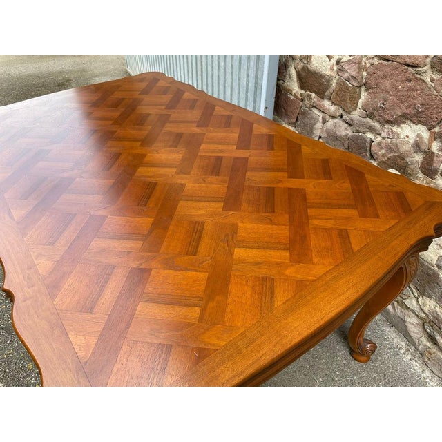 Vintage Louis XV Style Dining Table, 1960s For Sale - Image 9 of 11