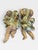 Stunning Pair of Vintage Osvaldo Moroder Val Gardena Hand-Carved Wood Cherubs (11"). A breathtaking, authentic matching...
