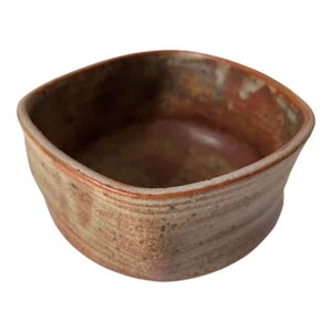 Vintage Studio Art Pottery Bowl-Signed