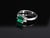 Late 20th Century 0.96ct Gia Colombian Untreated No Oil Emerald & Diamond Platinum Ring Size 5.75 For Sale - Image 14 of 18