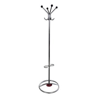 Bauhaus Chrome Coat Rack by Hynek Gottwald, 1940s For Sale