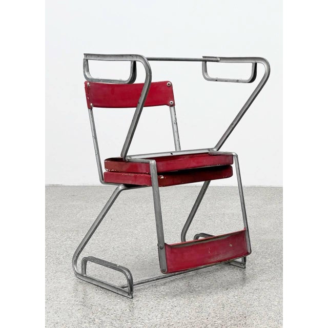 Aluminum Chairs with Table by Cindy Crawford-Steiger for Embru, Set of 3 For Sale - Image 18 of 18