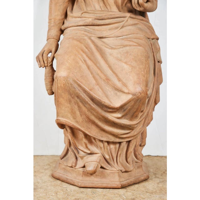 Brown Franz Melnitzky19th Century Austrian Sculpture of Fate, 1855 For Sale - Image 8 of 8