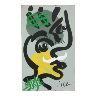 Rare Peter Keil & Mike Mozart “MiMo” Collaboration - Original Painting For Sale