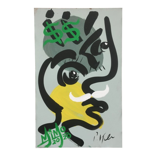 Rare Peter Keil & Mike Mozart “MiMo” Collaboration - Original Painting For Sale