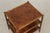 Henredon Henredon Burl Walnut 3 Tier Rolling Side Table Cart For Sale - Image 4 of 14